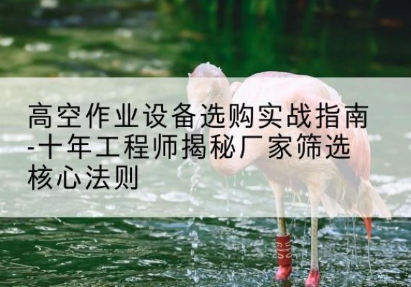 古冶剪叉式升降机厂家-高空作业设备选购实战指南-十年工程师揭秘厂家筛选核心法则